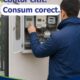 Contor citit. Consum corect.